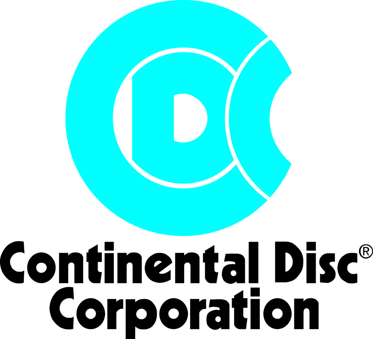 Continental Disc logo 12W